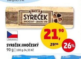 SYREČEK JIHOČESKÝ