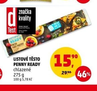 LISTOVÉ TĚSTO PENNY READY