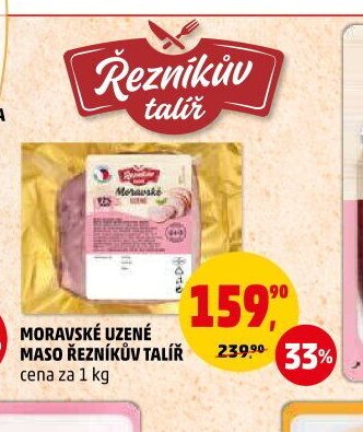 Moravské uzené maso Řezníkův talíř
