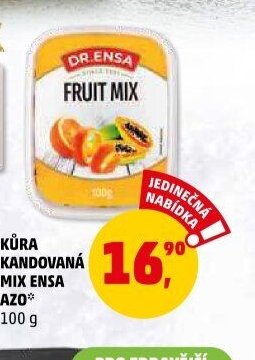 Kůra kandovaná Mix Ensa 100 g