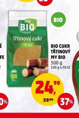 Bio cukr třtinový My Bio 500 g