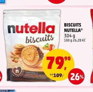 Biscuits Nutella