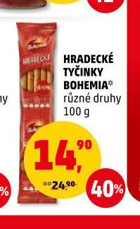 Hradecké tyčinky Bohemia