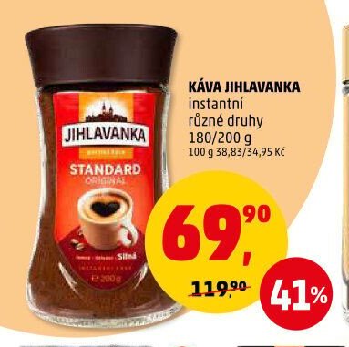 KÁVA JIHLAVANKA instantní
