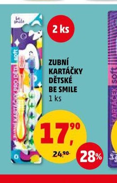 Zubní kartáčky dětské Be Smile