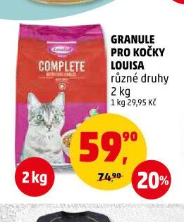 Granule pro kočky Louisa
