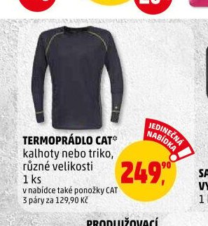 Termoprádlo CAT