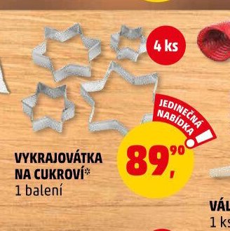 Vykrajovátka na cukroví