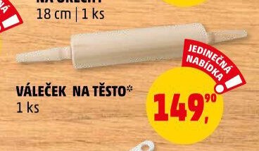 Váleček na těsto