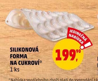 Silikonová forma na cukroví