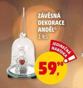 ZÁVĚSNÁ DEKORACE ANDĚL