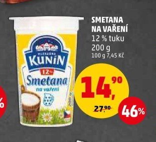 SMETANA NA VAŘENÍ