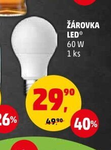 ŽÁROVKA LED