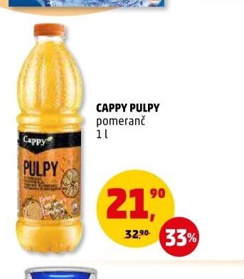 CAPPY PULPY pomeranč
