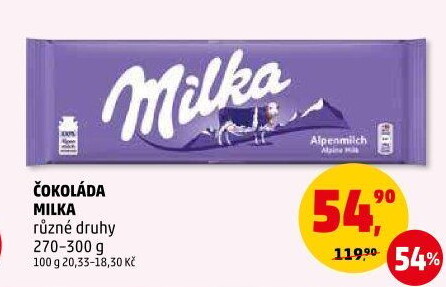 Čokoláda Milka
