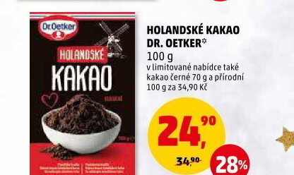 Kakao holandské Dr. Oetker