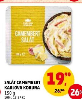 Salát camembert Karlova Koruna