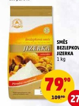 Směs bez lepku Jizerské pekárny