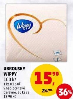 Ubrousky papírové Wippy