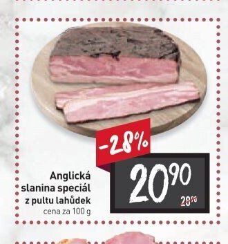 Anglická slanina speciál