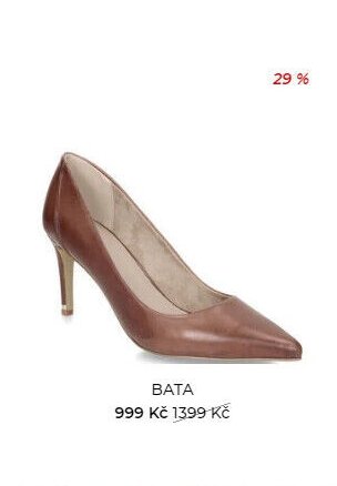 Bata hnědé lodičky
