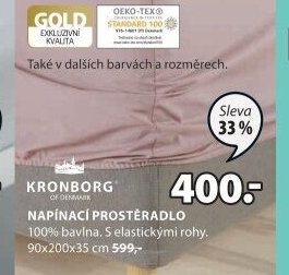 KRONBORG NAPÍNACÍ PROSTĚRADLO - Jysk akcniletaky.com