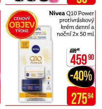 Nivea Q10 Power protivráskový krém denní a noční 2x 50 ml