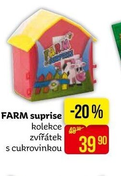 FARM suprise kolekce zvířátek s cukrovinkou