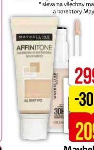 Maybelline Affinitone make-up nebo Superstay korektor
