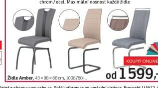 Jídelní židle Amber