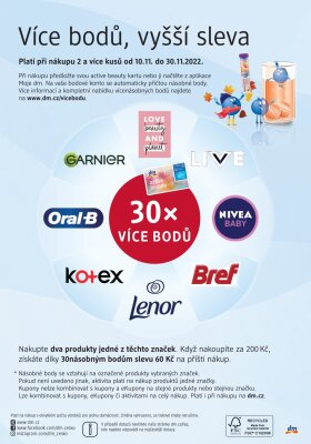 akční leták dm drogerie 10.11.2022-30.11.2022