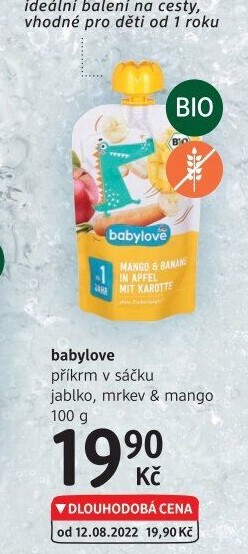 Kapsičky do ručičky ovocná bio Babylove