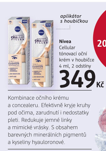 Krém tónovací oční Cellular Filler Nivea