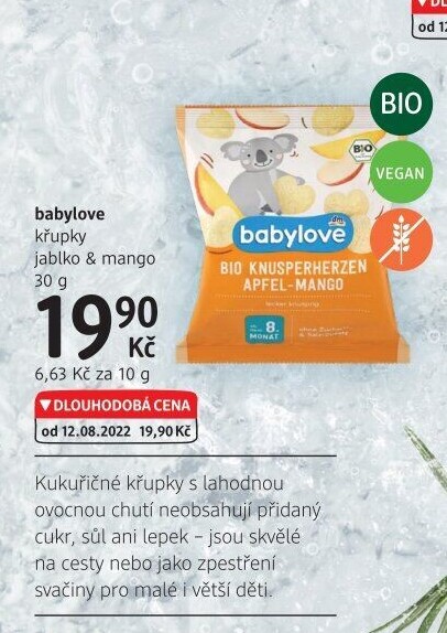 Křupky bio Babylove