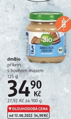 Masový příkrm bio dm Bio