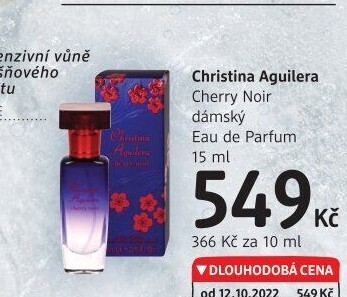 Parfémovaná voda dámská Cherry Noir Christina Aguilera
