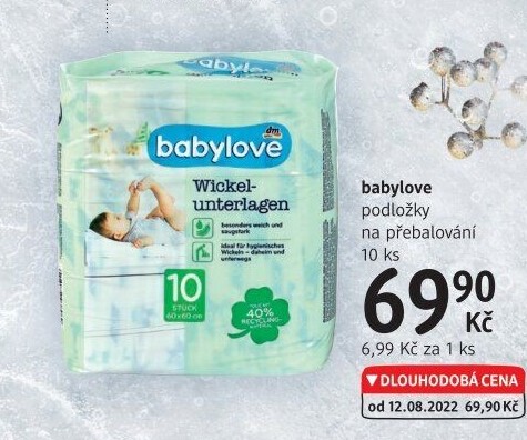 Přebalovací podložky Babylove