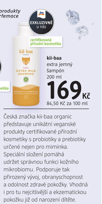 Šampon dětský Kii-baa