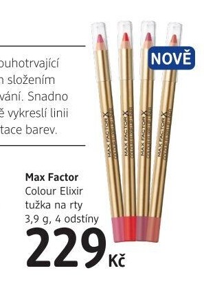 Tužka na rty konturovací Colour Elixir Max Factor