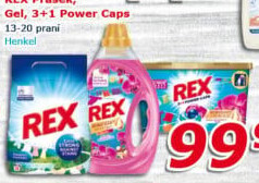 Prací prášek Rex