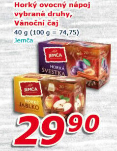 Čaj Horké ovoce Jemča