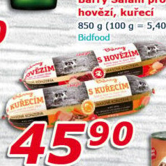 Salám pro psy Barry Chejn