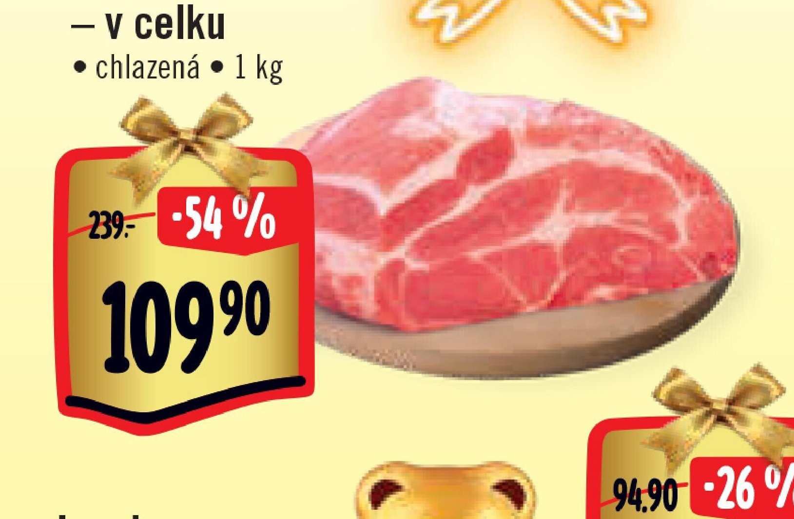 Vepřová krkovice bez kosti
