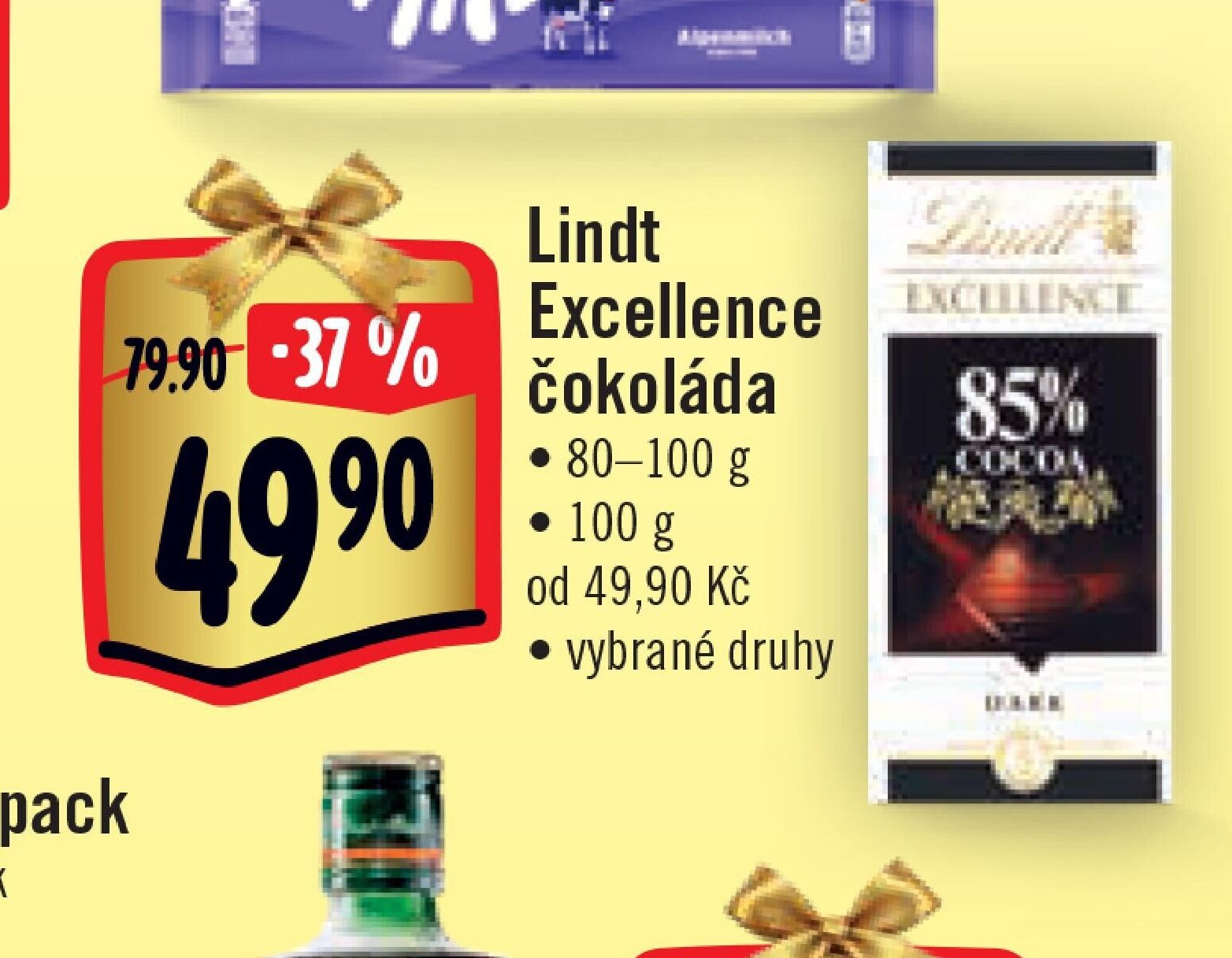Lindt Excellence čokoláda