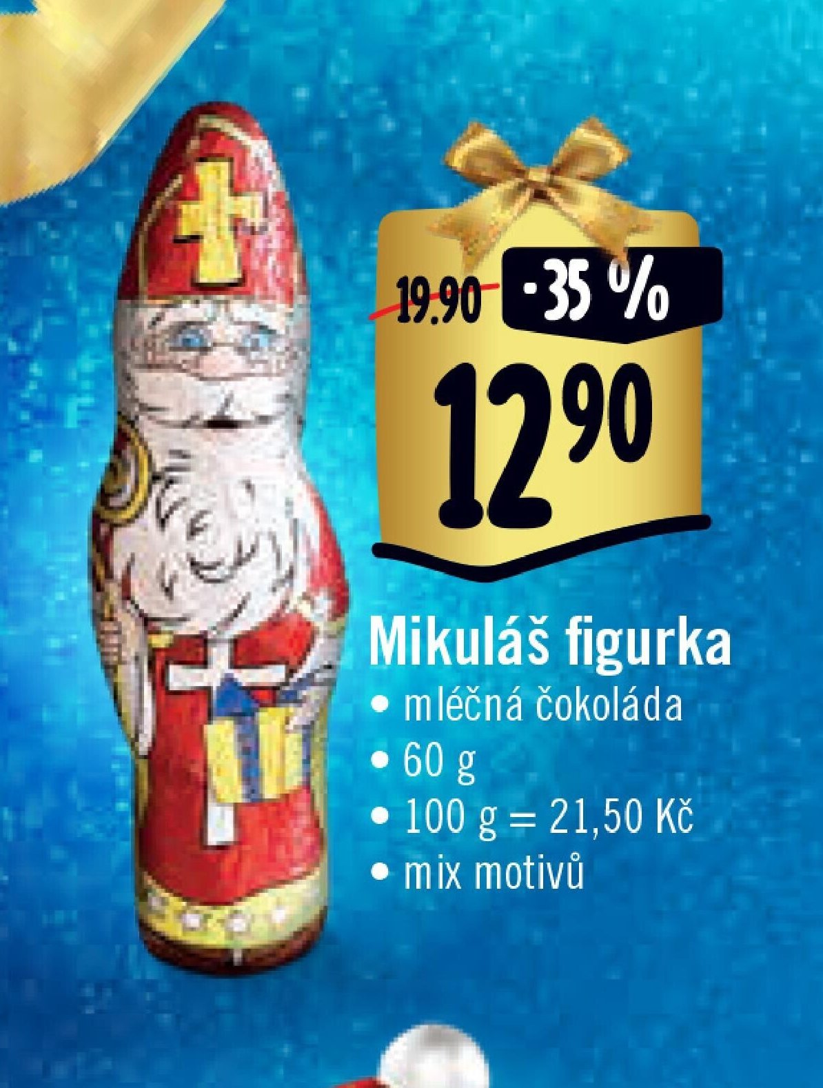 Mikuláš figurka