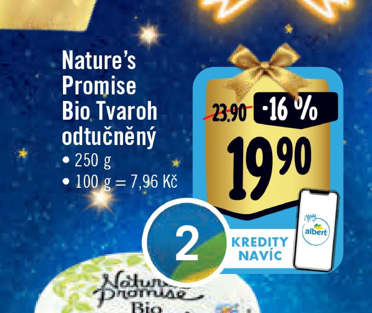 Nature's Promise Bio Tvaroh odtučněný