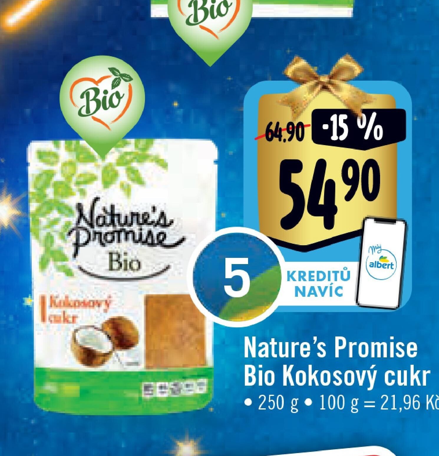 Nature's Promise Bio Kokosový cukr