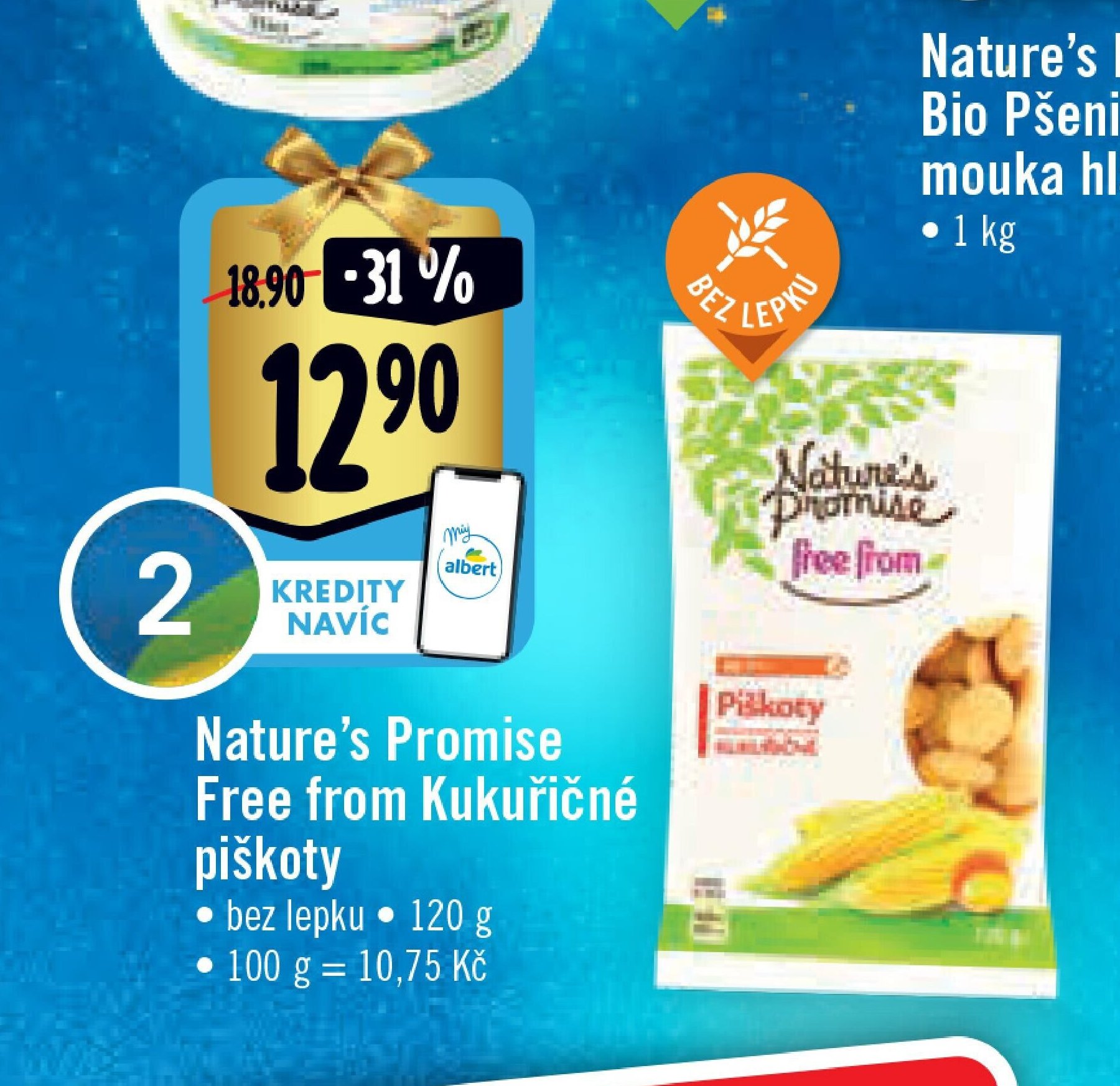 Nature's Promise Free from Kukuřičné piškoty