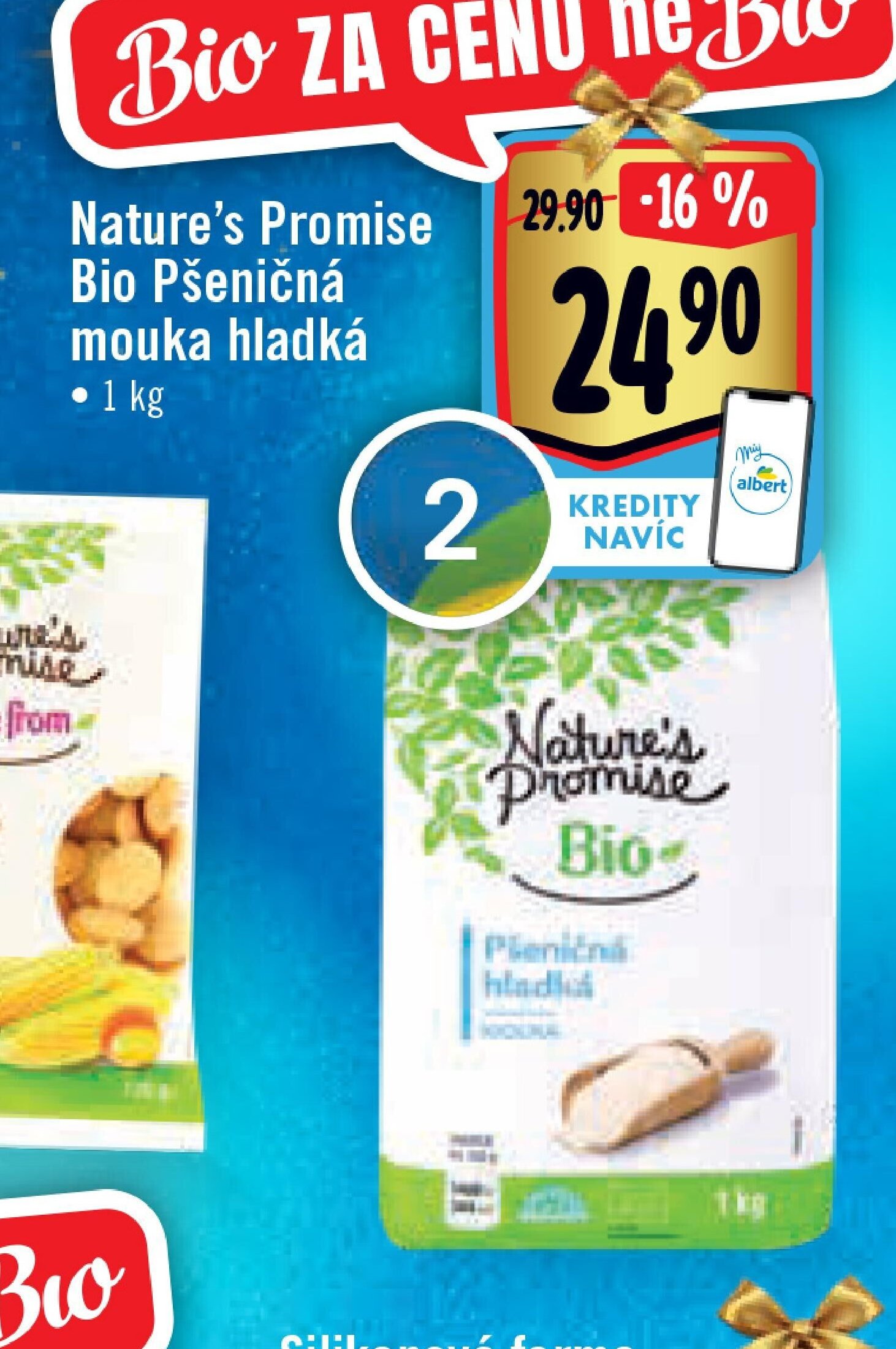 Nature's Promise Bio Pšeničná mouka hladká
