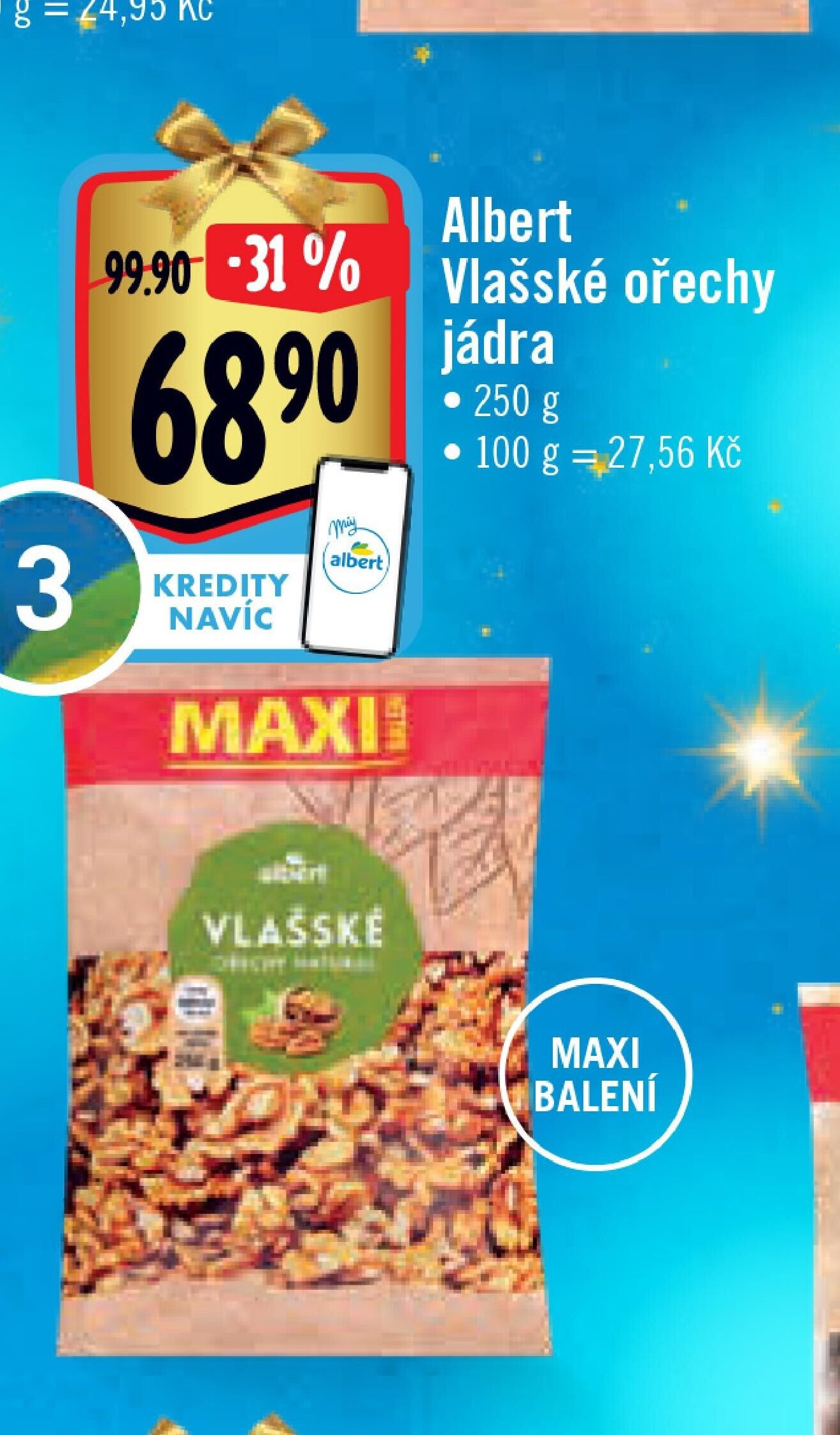 Albert Vlašské ořechy jádra